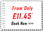 Book your £11.45 driving lesson today